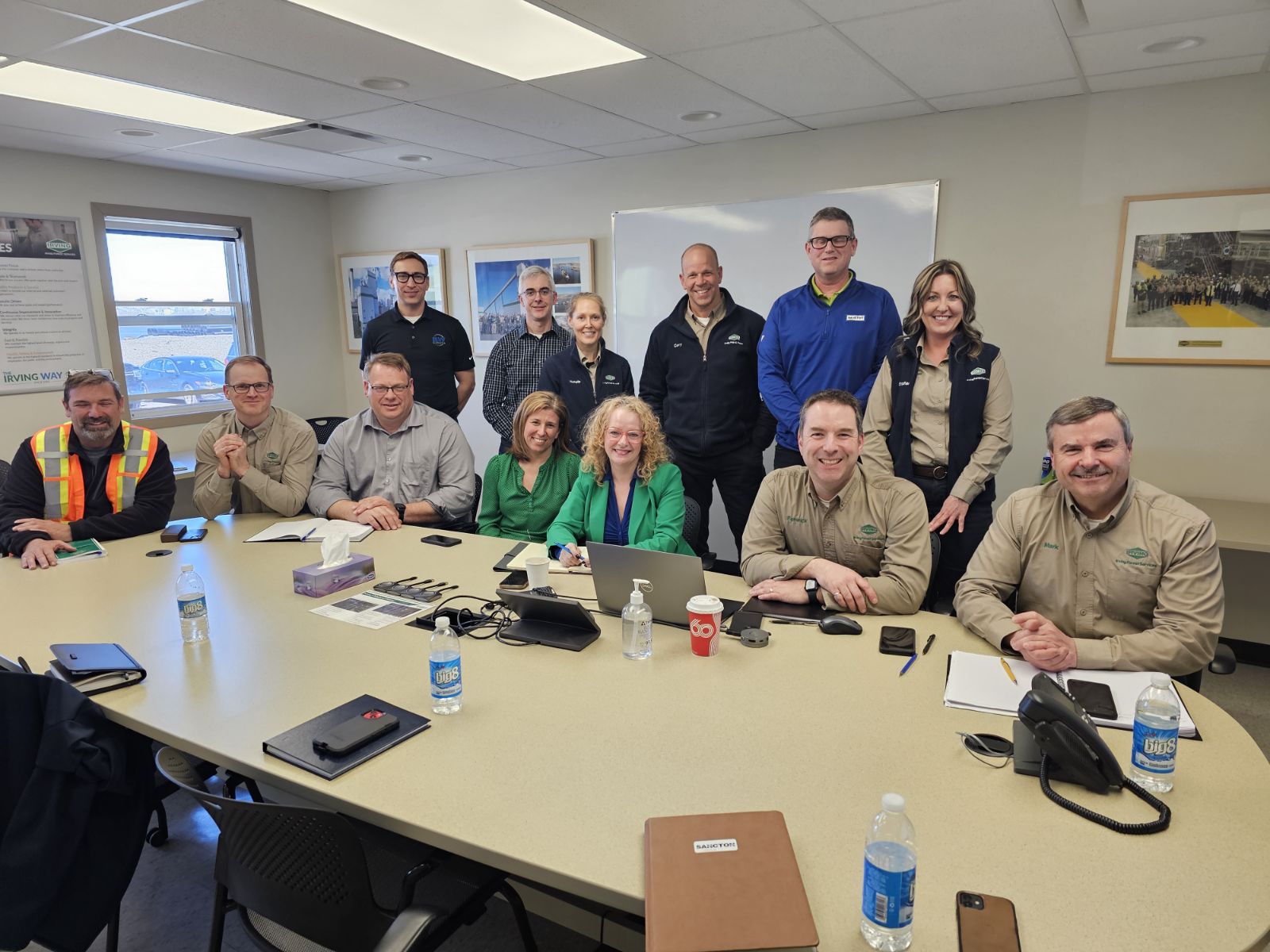 Meeting with Irving Pulp and Paper Mill Team and the Contractor Members of SJCA